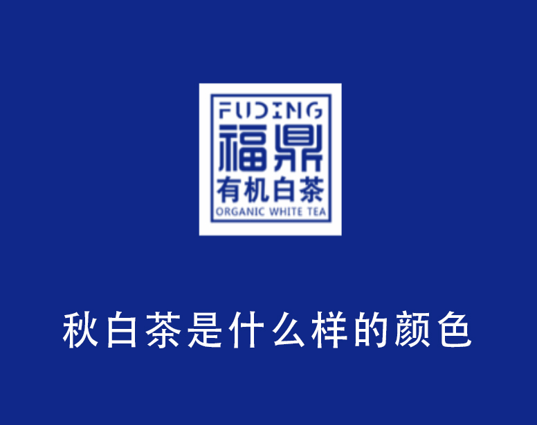 秋白茶是什么样的颜色